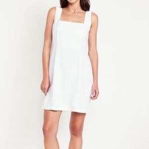 Linen Sleeveless Mini Dress